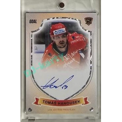 2023/24 Goal cards Chance Liga O kapku lepší hokej #08 Tomáš Hanousek Signature xx/20
