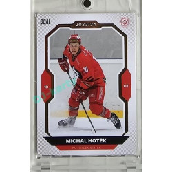 2023/24 Goal cards Chance Liga 1. série #122 Michal Hotěk Gold 1of20
