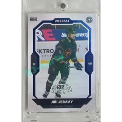 2023/24 Goal cards Chance Liga 2. série #275 Jiří Jebavý Blue Expo 1of1