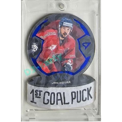 2024 Sportzoo Hokejové ČESKO #GP-10 Jan Kovář 1st Goal Puck Limited 02/35