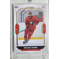 2023/24 Goal cards Chance Liga 1. série #123 Michal Ramik Gold 1of20