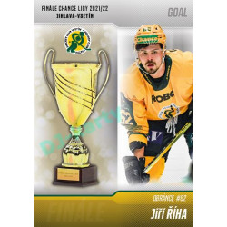 2022/23 Goal Cards Chance Liga 1. série #V-09 Jiří Říha Finále 2022