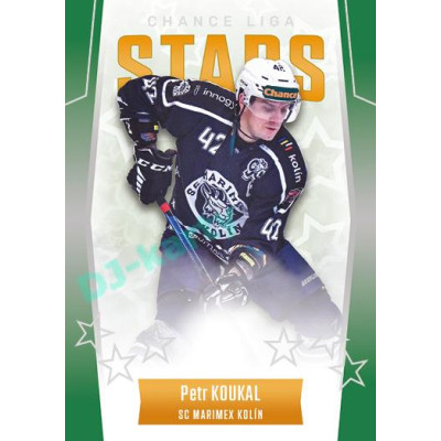 2022/23 Goal Cards Chance Liga 1. série #09 Petr Koukal Chance liga Stars