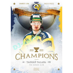 2023 Goal Cards Zlín Champions #09 Tadeáš Talafa