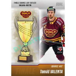 2022/23 Goal Cards Chance Liga 1. série #J-09 Tomáš Valenta Finále 2022