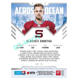 2023/24 Sportzoo ELH 2. serie #AO-10 Vladimír Sobotka Across The Ocean