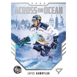 2023/24 Sportzoo ELH 2. serie #AO-11 Jayce Hawryluk Across The Ocean