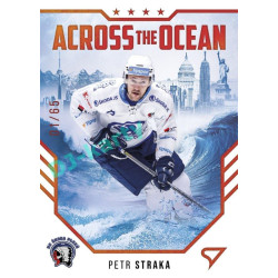 2023/24 Sportzoo ELH 2. serie #AO-15 Petr Straka Across The Ocean Red xx/65