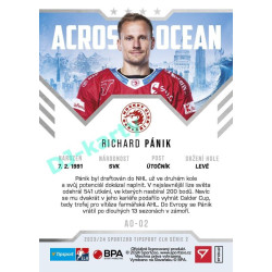 2023/24 Sportzoo ELH 2. serie #AO-02 Richard Pánik Across The Ocean