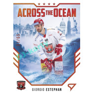 2023/24 Sportzoo ELH 2. serie #AO-04 Giorgio Estephan Across The Ocean Red xx/65