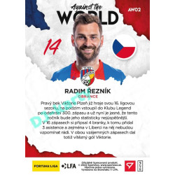2021/22 Sportzoo Fortuna Liga 2. série #AW02 Radim Řezník AGAINST THE WORLD