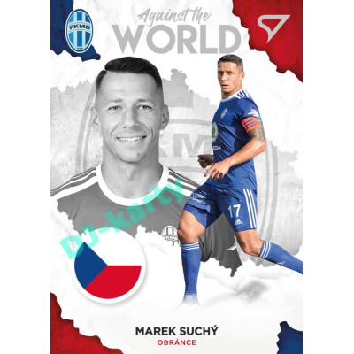 2021/22 Sportzoo Fortuna Liga 2. série #AW04 Marek Suchý AGAINST THE WORLD