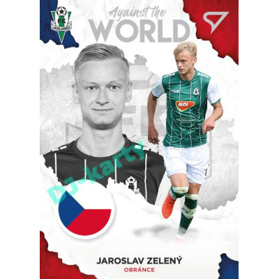 2021/22 Sportzoo Fortuna Liga 2. série #AW05 Jaroslav Zelený AGAINST THE WORLD