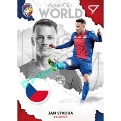 2021/22 Sportzoo Fortuna Liga 2. série #AW07 Jan Sýkora AGAINST THE WORLD