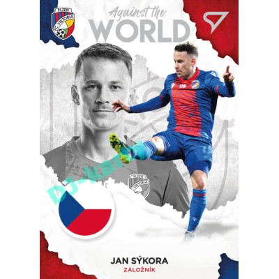 2021/22 Sportzoo Fortuna Liga 2. série #AW07 Jan Sýkora AGAINST THE WORLD