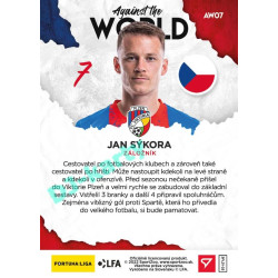 2021/22 Sportzoo Fortuna Liga 2. série #AW07 Jan Sýkora AGAINST THE WORLD