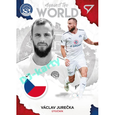 2021/22 Sportzoo Fortuna Liga 2. série #AW10 Václav Jurečka AGAINST THE WORLD