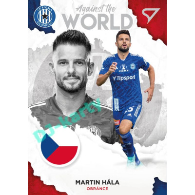 2021/22 Sportzoo Fortuna Liga 2. série #AW13 Martin Hála AGAINST THE WORLD