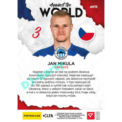 2021/22 Sportzoo Fortuna Liga 2. série #AW15 Jan Mikula AGAINST THE WORLD