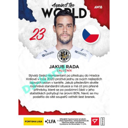 2021/22 Sportzoo Fortuna Liga 2. série #AW18 Jakub Rada AGAINST THE WORLD