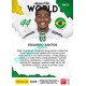 2021/22 Sportzoo Fortuna Liga 2. série #AW23 Eduardo Santos AGAINST THE WORLD
