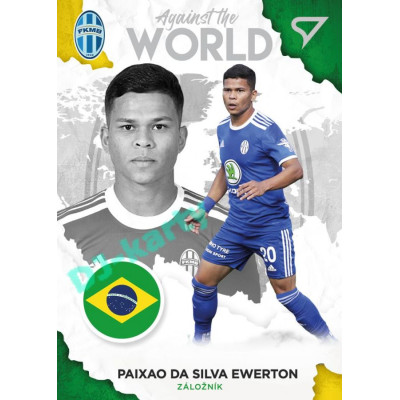 2021/22 Sportzoo Fortuna Liga 2. série #AW25 Paixao da Silva Ewerton AGAINST THE WORLD