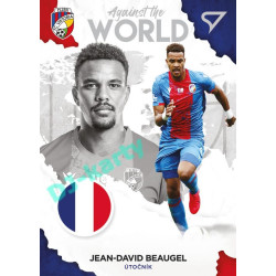 2021/22 Sportzoo Fortuna Liga 2. série #AW29 Jean-David Beauguel AGAINST THE WORLD