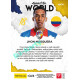 2021/22 Sportzoo Fortuna Liga 2. série #AW34 Jhon Mosquera AGAINST THE WORLD