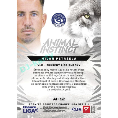 2024/25 Sportzoo Chance Liga 1. série #AI-12 Milan Petržela Animal Instinct