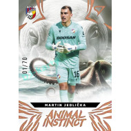 2024/25 Sportzoo Chance Liga 1. série #AI-06 Martin Jedlička Animal Instinct Copper xx/70