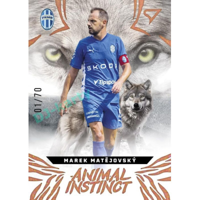 2024/25 Sportzoo Chance Liga 1. série #AI-10 Marek Matějovský Animal Instinct Copper xx/70