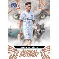 2024/25 Sportzoo Chance Liga 1. série #AI-12 Milan Petržela Animal Instinct Copper xx/70