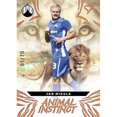 2024/25 Sportzoo Chance Liga 1. série #AI-19 Jan Mikula Animal Instinct Copper xx/70