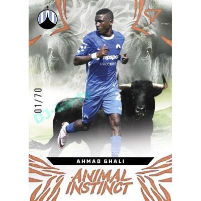 2024/25 Sportzoo Chance Liga 1. série #AI-20 Ahmad Ghali Animal Instinct Copper xx/70