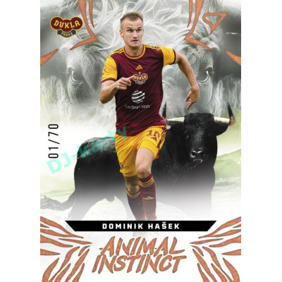 2024/25 Sportzoo Chance Liga 1. série #AI-35 Dominik Hašek Animal Instinct Copper xx/70