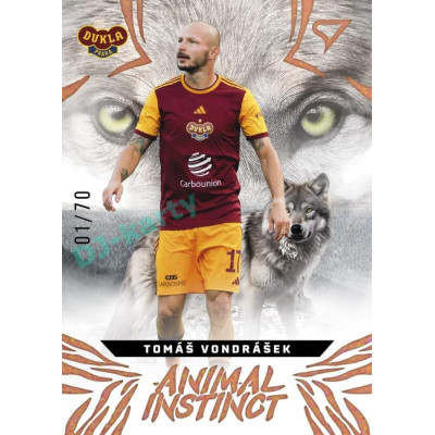 2024/25 Sportzoo Chance Liga 1. série #AI-36 Tomáš Vondrášek Animal Instinct Copper xx/70