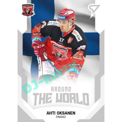 2021/22 Sportzoo TIPSPORT ELH 2. série #ATW-19 Ahti Oksanen Around The World