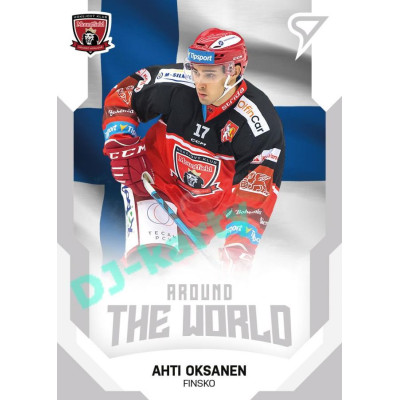 2021/22 Sportzoo TIPSPORT ELH 2. série #ATW-19 Ahti Oksanen Around The World