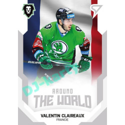 2021/22 Sportzoo TIPSPORT ELH 2. série #ATW-21 Valentin Claireaux Around The World