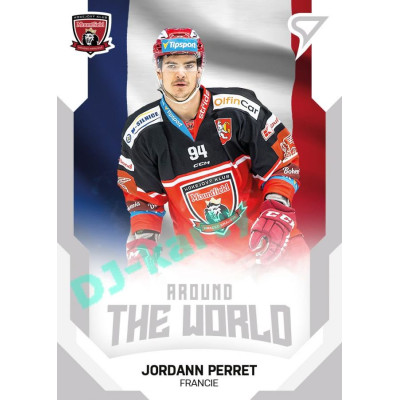 2021/22 Sportzoo TIPSPORT ELH 2. série #ATW-22 Jordann Perret Around The World