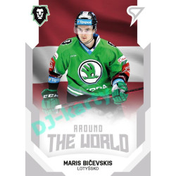 2021/22 Sportzoo TIPSPORT ELH 2. série #ATW-23 Maris Bičevskis Around The World