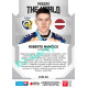 2021/22 Sportzoo TIPSPORT ELH 2. série #ATW-28 Roberts Mamčics Around The World
