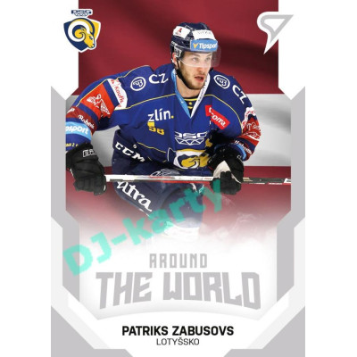 2021/22 Sportzoo TIPSPORT ELH 2. série #ATW-29 Patriks Zabusovs Around The World