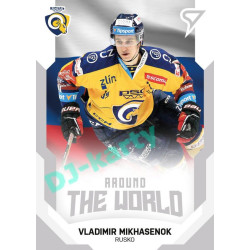 2021/22 Sportzoo TIPSPORT ELH 2. série #ATW-33 Vladimir Mikhasenok Around The World