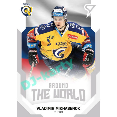 2021/22 Sportzoo TIPSPORT ELH 2. série #ATW-33 Vladimir Mikhasenok Around The World