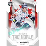 2021/22 Sportzoo TIPSPORT ELH 2. série #ATW-01 T.J. Melancon Around The World
