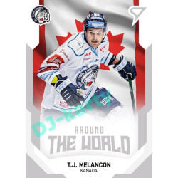 2021/22 Sportzoo TIPSPORT ELH 2. série #ATW-01 T.J. Melancon Around The World