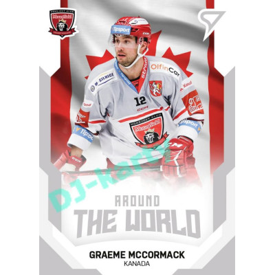 2021/22 Sportzoo TIPSPORT ELH 2. série #ATW-03 Graeme McCormack Around The World