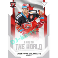 2021/22 Sportzoo TIPSPORT ELH 2. série #ATW-04 Christophe Lalancette Around The World
