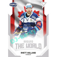 2021/22 Sportzoo TIPSPORT ELH 2. série #ATW-07 Rhett Holland Around The World